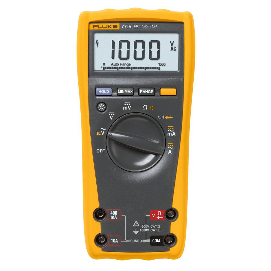 Fluke FLUKE-77-4/Eur, βιομηχανικό πολύμετρο, 1000 V Cat II, Ευρώπη